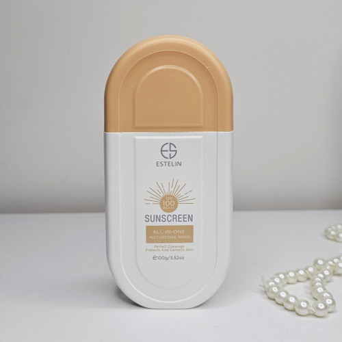 کرم ضد آفتاب رنگی استلین Estelin SPF 100 (فلوئیدی)