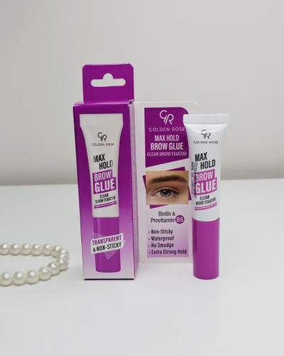 چسب ابرو گلدن رز مدل Max Hold سری Brown Glue حجم 7 میلی لیتر